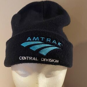 Amtrak Unisex Navy Beanie Hat